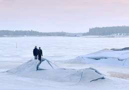Kyrkösjärven jäällä