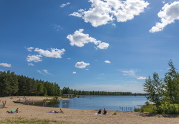 Kyrkösjärven uimaranta